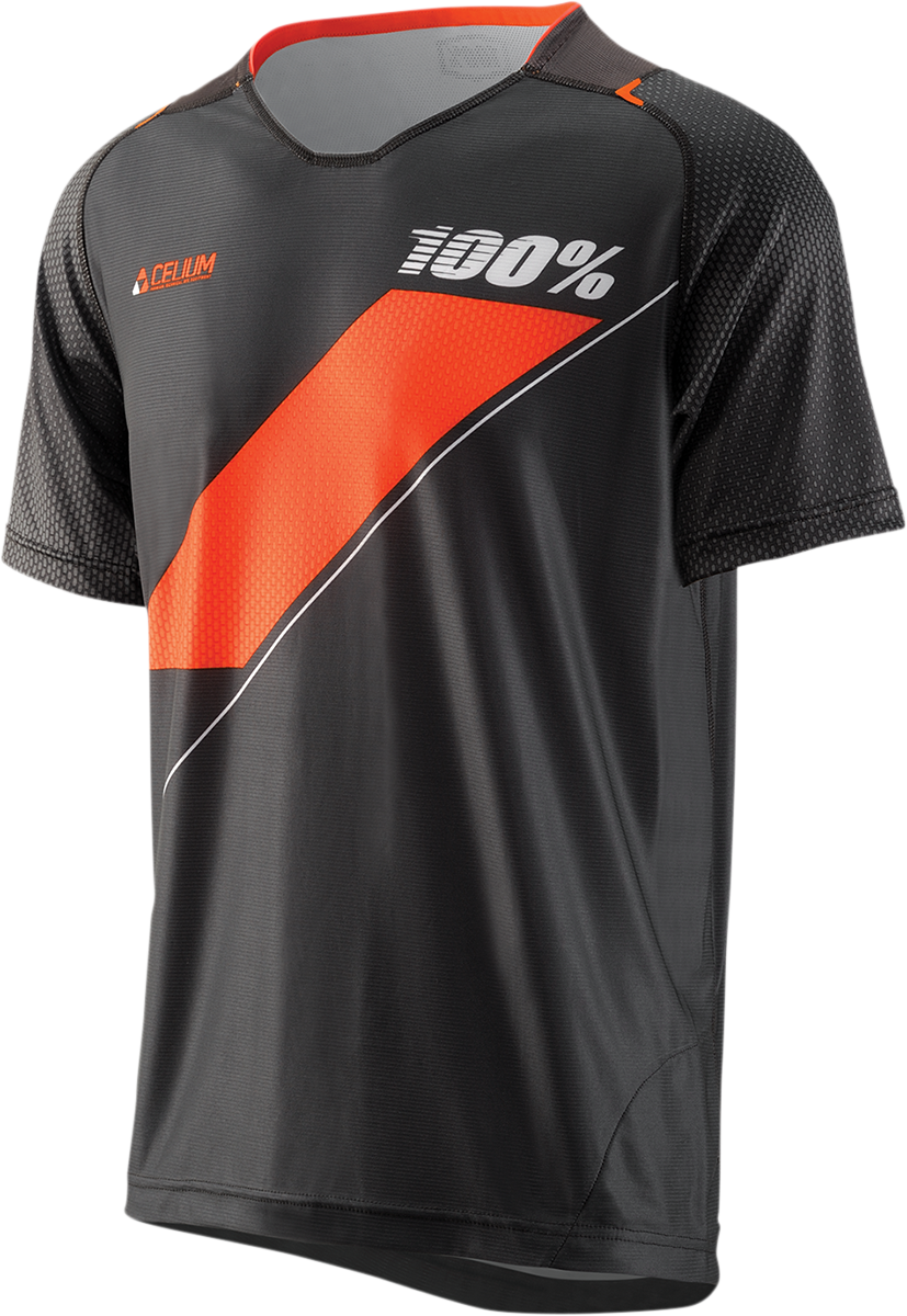 100% Celium Jersey - Short-Sleeve - Gray - Small 41202-007-10