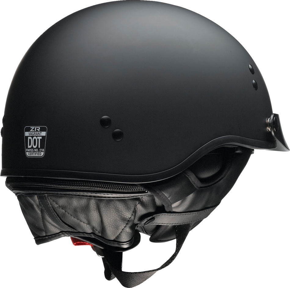 Z1R Vagrant NC Helmet - Flat Black - Large 0103-1375