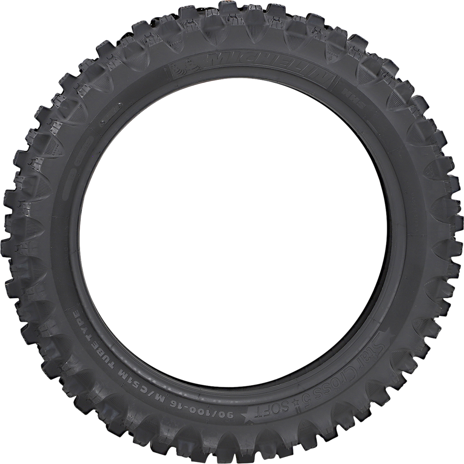 MICHELIN Tire - StarCross 5 Soft - Rear - 90/100-16 - 51M 36489