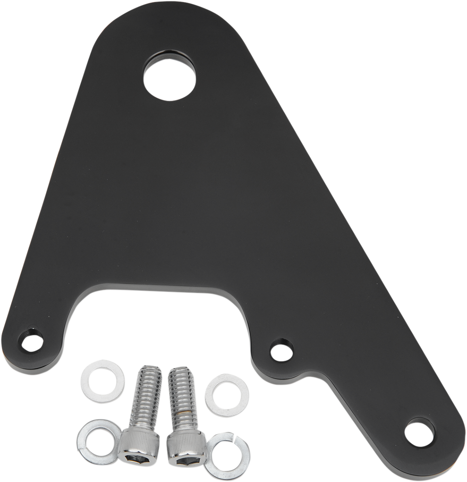 PERFORMANCE MACHINE (PM) Caliper Bracket - Black - Custom Frame with 3/4" Axle 0023-1586AG-B