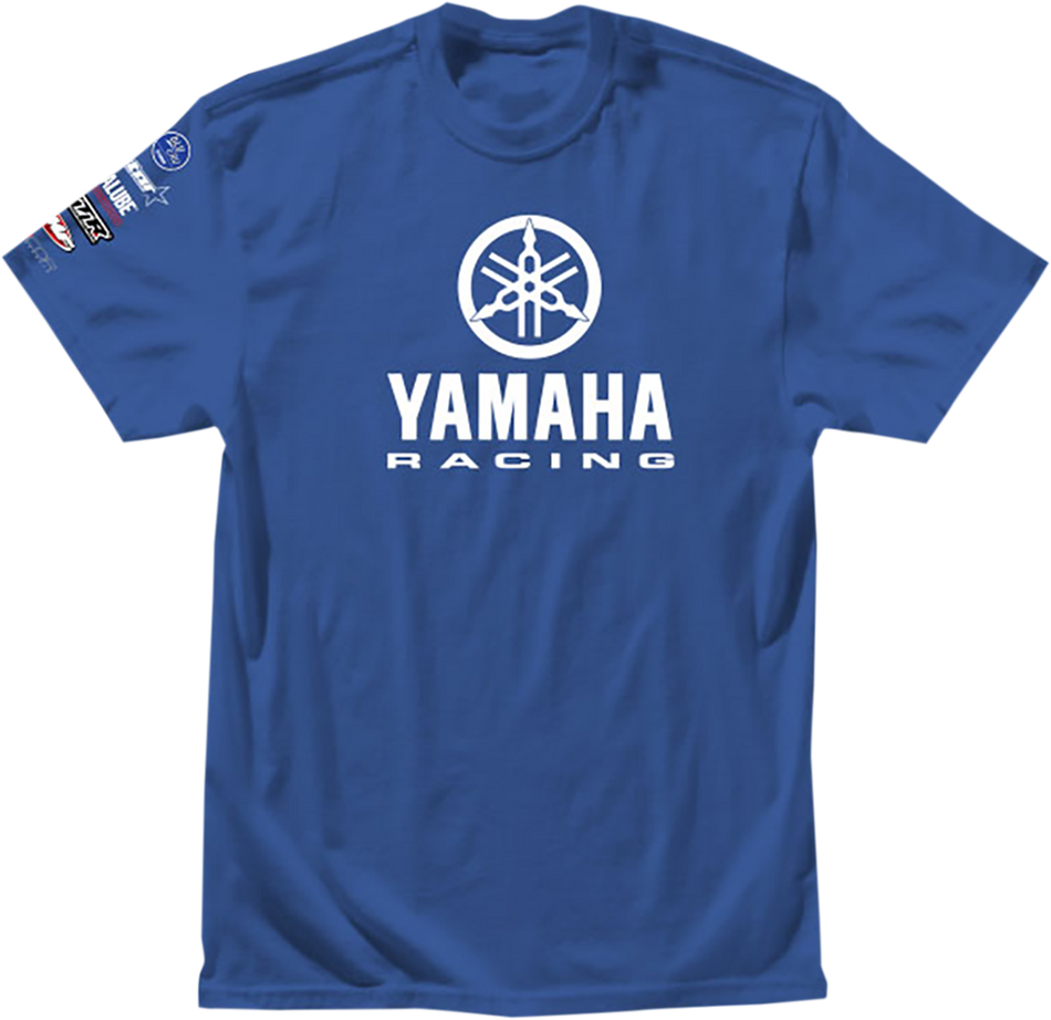 D'COR VISUALS Yamaha Racing T-Shirt - Blue - XL 80-118-4