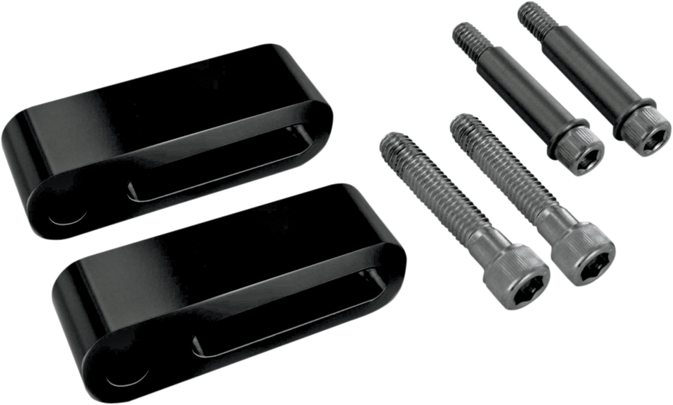 PINGEL Floorboard Extenders - Black 62148