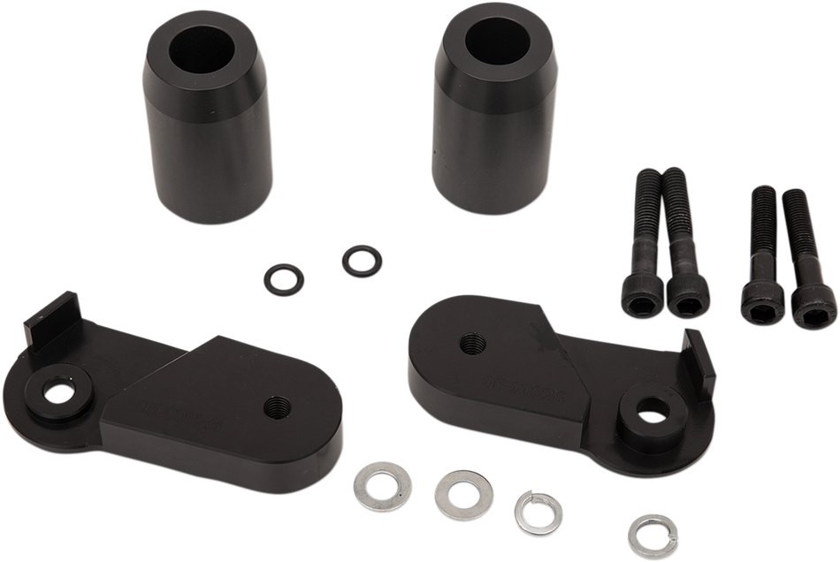 POWERSTANDS RACING Frame Sliders - Black - Suzuki - GSX-R 1000 05-00926-02