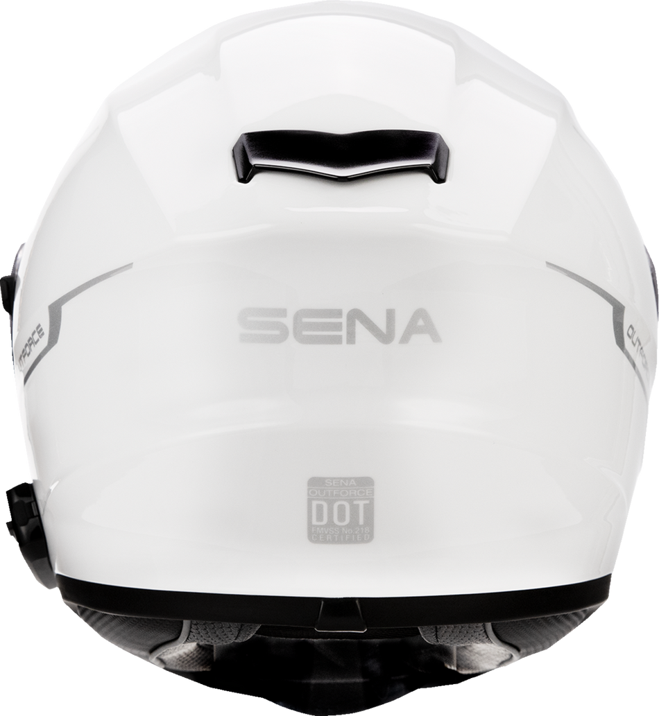 SENA OutForce Helmet - Glossy White - 2XL OUTFORCE-GWXXL