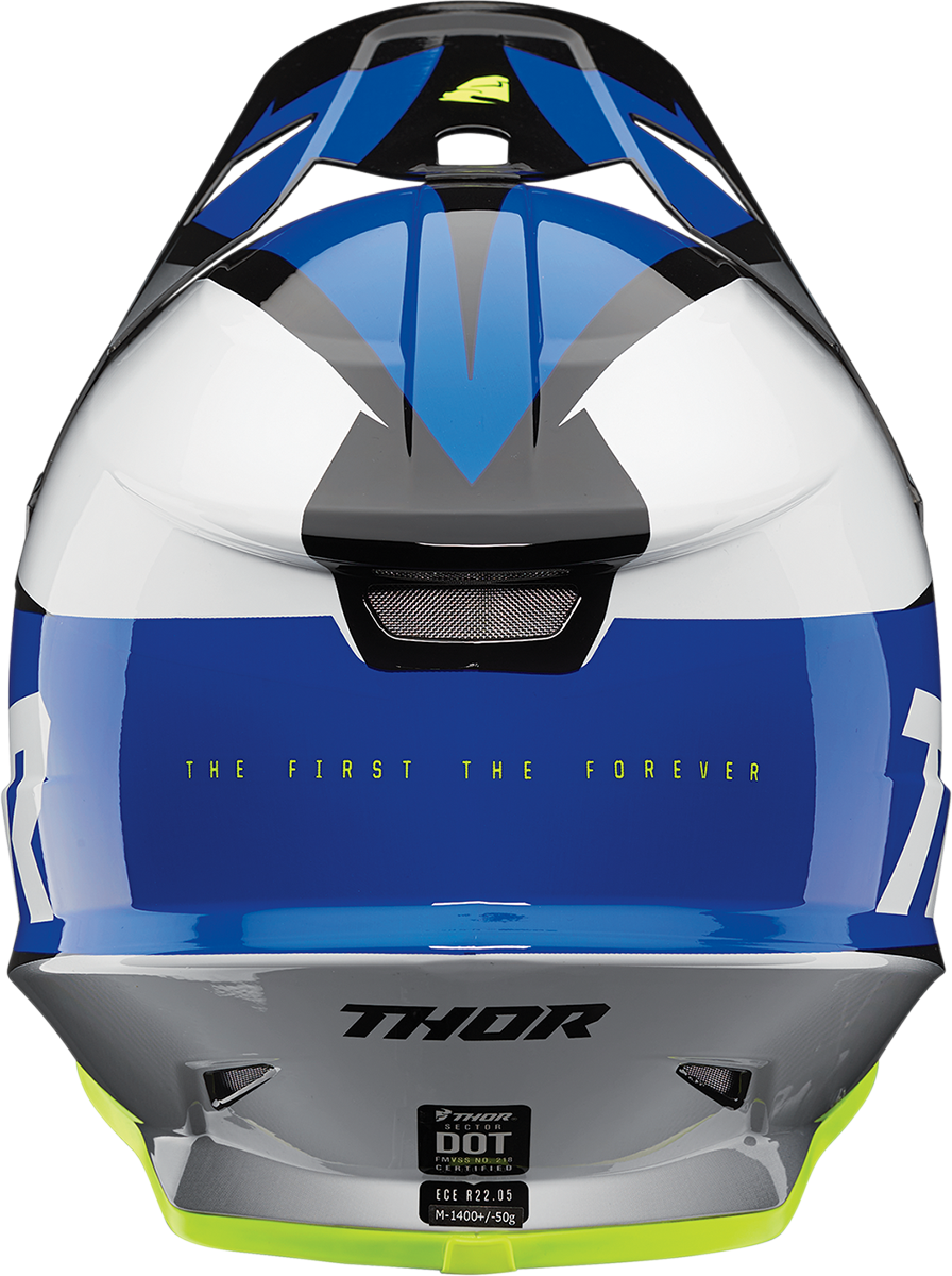 THOR Sector Helmet - Fader - Blue/Black - XL 0110-6785