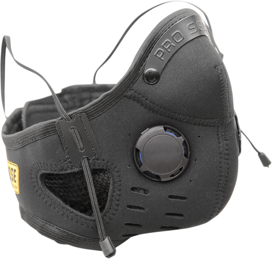 MOOSE UTILITY Rider Dust Mask - Black MEDMBLK