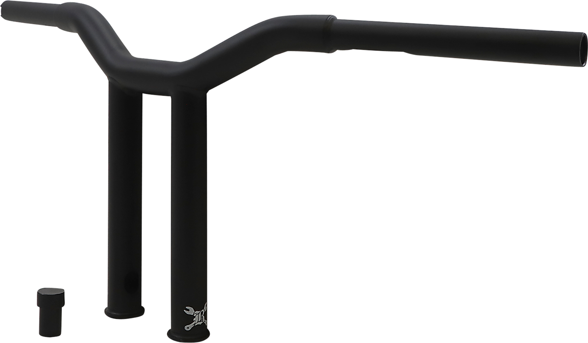BURLY BRAND Handlebar - Dominator - Straight - 10" - Matte Black B12-6071SB