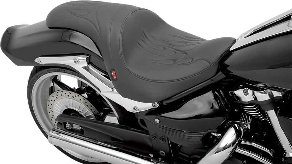 Z1R Predator Seat - Flame Stitched - Raider 0810-1796