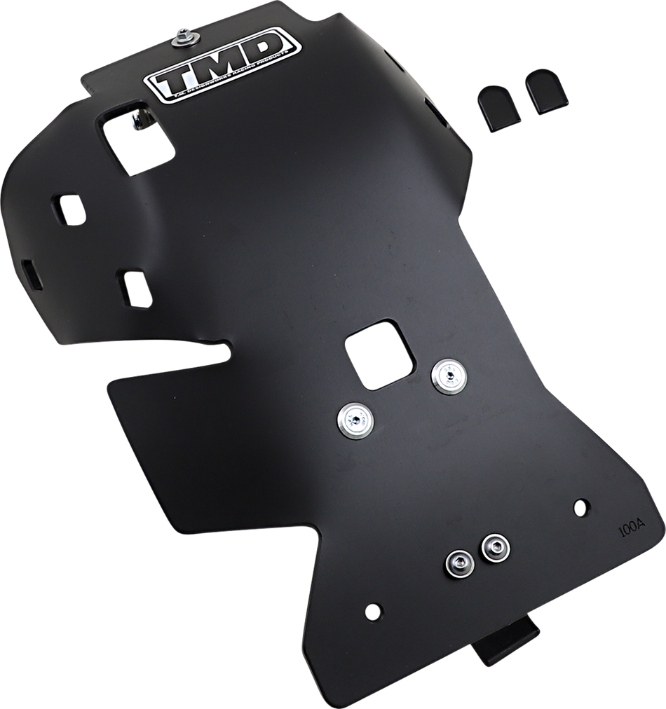 T.M. DESIGNWORKS Skid Plate - Black - Husaberg | Husqvarna | KTM KTMC-252-BK