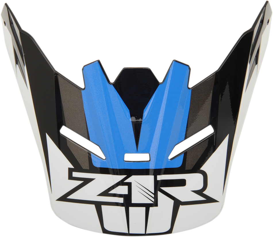 Z1R Youth Rise Visor Kit - Ascend - Blue 0133-1055