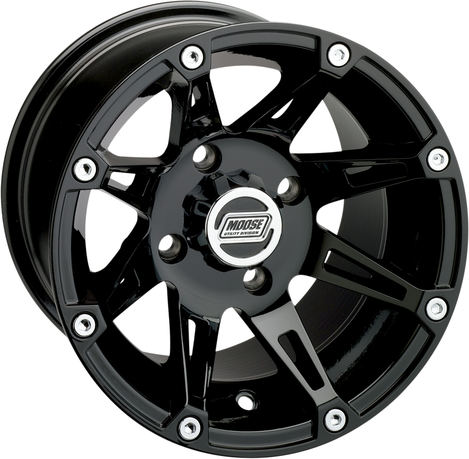 MOOSE UTILITY Wheel - 387X - Front - Black - 14x7 - 4/110 - 4+3 387ML147110GB4