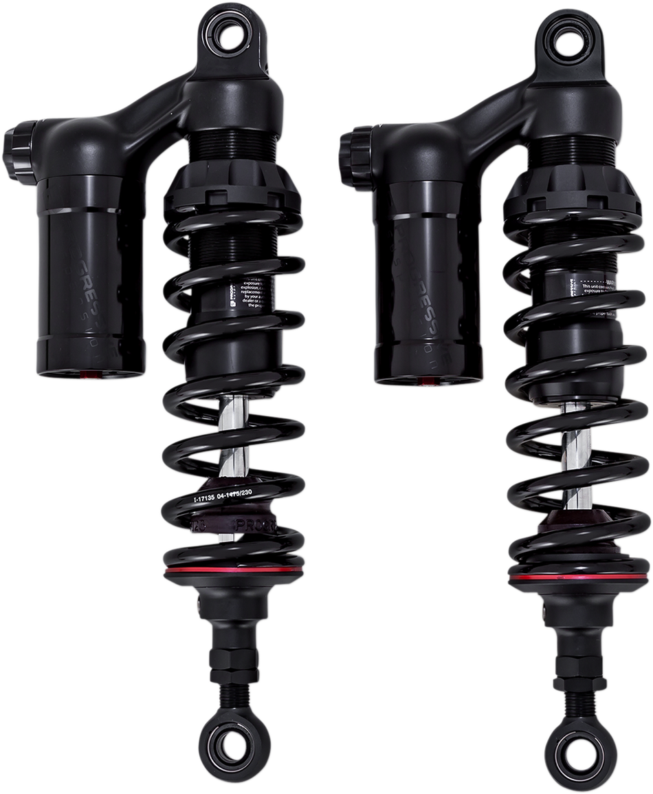 PROGRESSIVE SUSPENSION 990 Series Piggyback Shocks - Black - 12.5" 990-1001