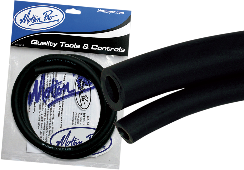 MOTION PRO Premium Fuel Line - Black - 5/16" - 3' 12-1956