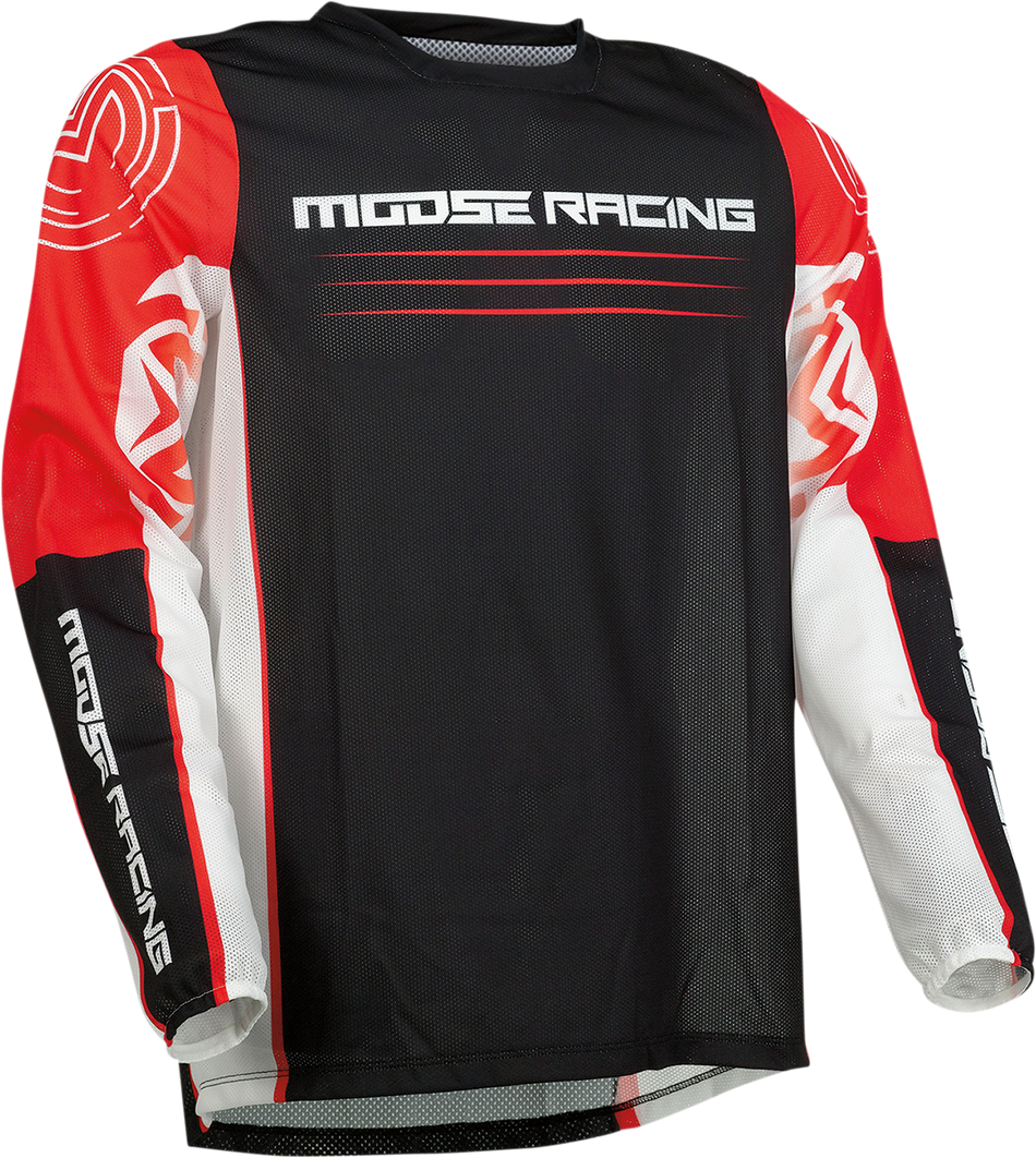 MOOSE RACING Sahara Trikot – Rot/Schwarz – Größe S 2910-6852 