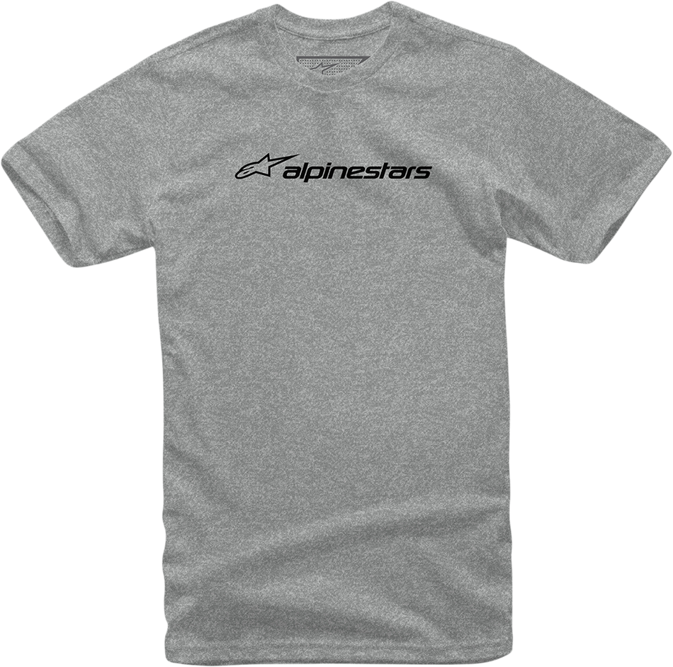 ALPINESTARS Linear T-Shirt - Heather Gray/Black - Medium 1211720241126M