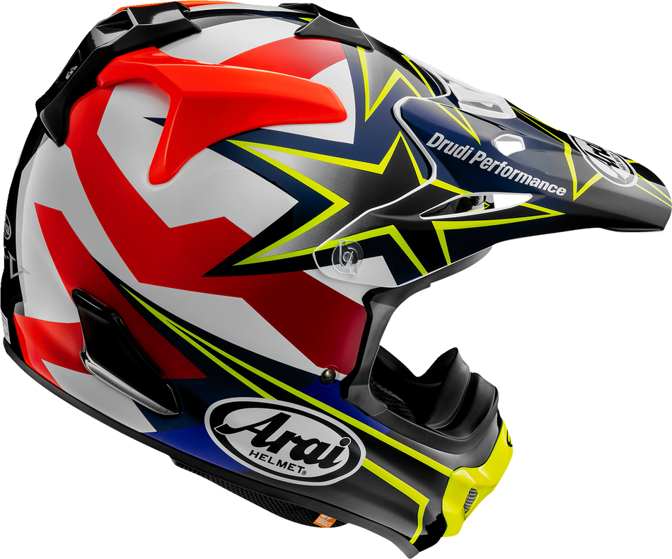 ARAI VX-Pro4 Helmet - Stars & Stripes - Yellow - Small 0110-8202