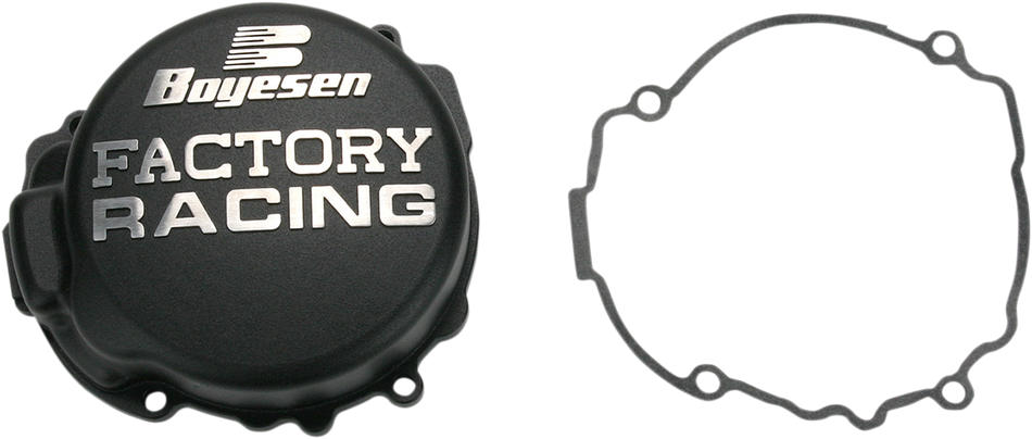 BOYESEN Ignition Cover - Black SC-41B