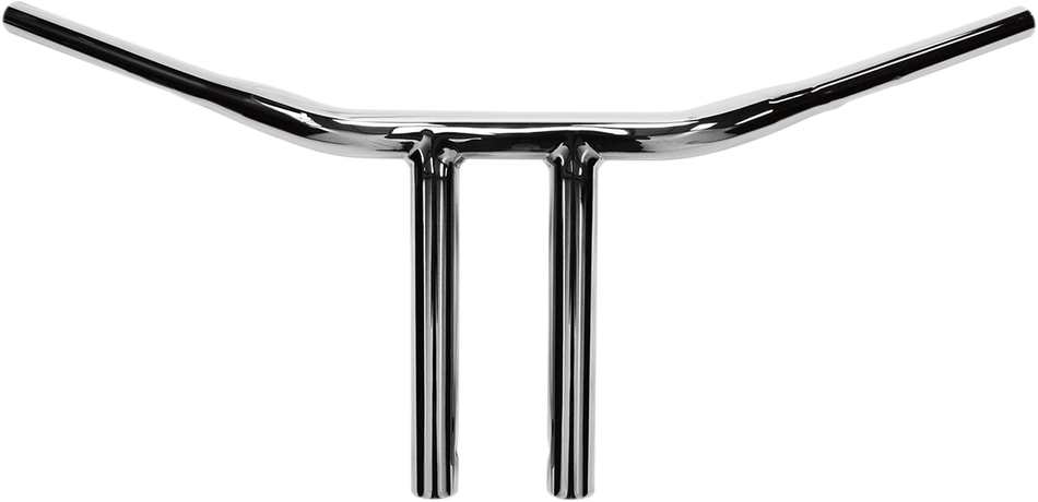 DRAG SPECIALTIES Handlebar - T-Bar - Buffalo - 10" - Chrome HAS TBW NOTCH 0601-1015