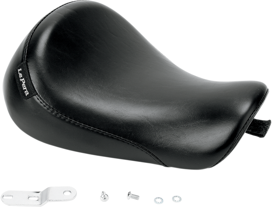 LE PERA Silhouette Solo Seat - Smooth - Black - XLC LC-856