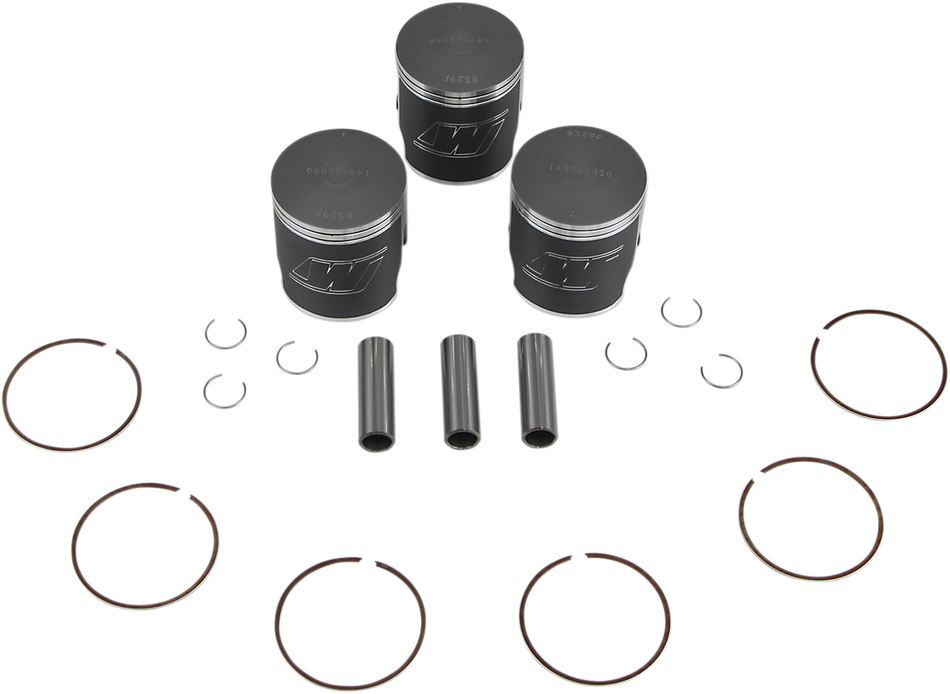 WISECO Piston Kit - Kawasaki 500 - 60.50 mm Forged K101