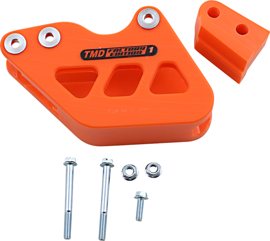 T.M. DESIGNWORKS Chain Guide - KTM - Orange RCG-KTM-OR