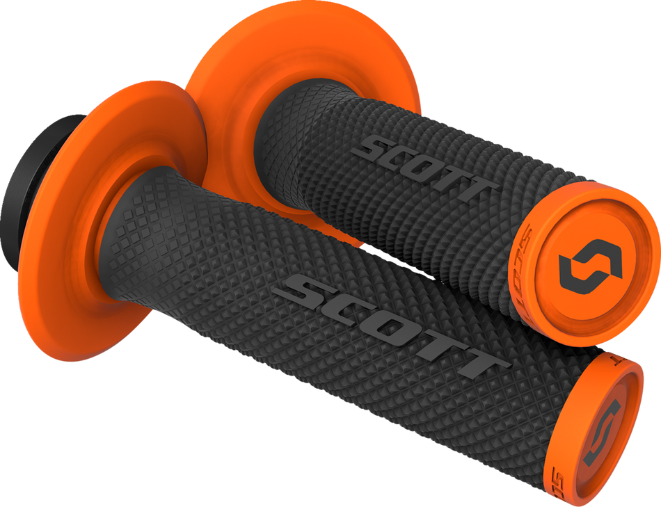 SCOTT Grips - SX II - Lock-On - Black/Orange 292452-1009222