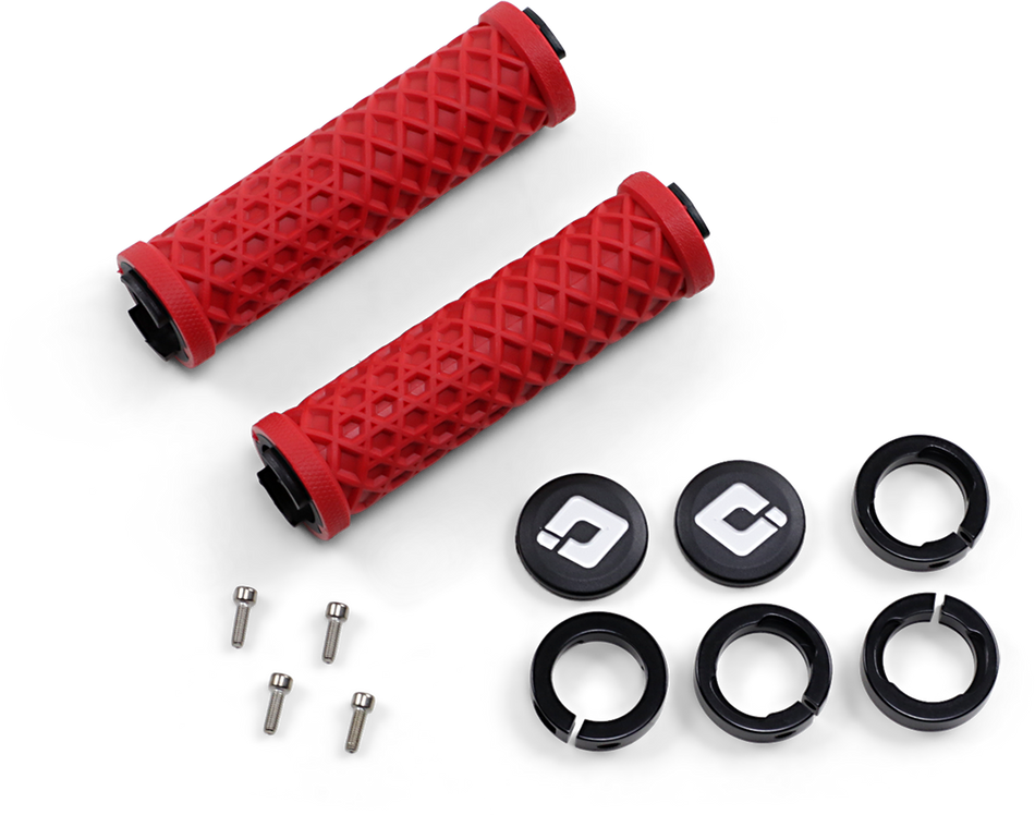 ODI Grips - Vans - Lock-On - Red L30VNBR-B