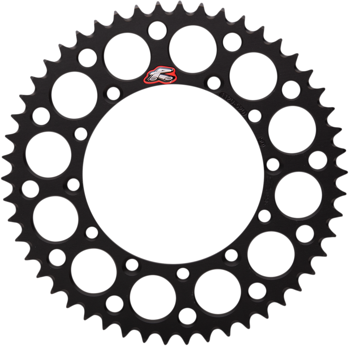 RENTHAL Sprocket - Black - 50 Tooth 112U-520-50GEBK