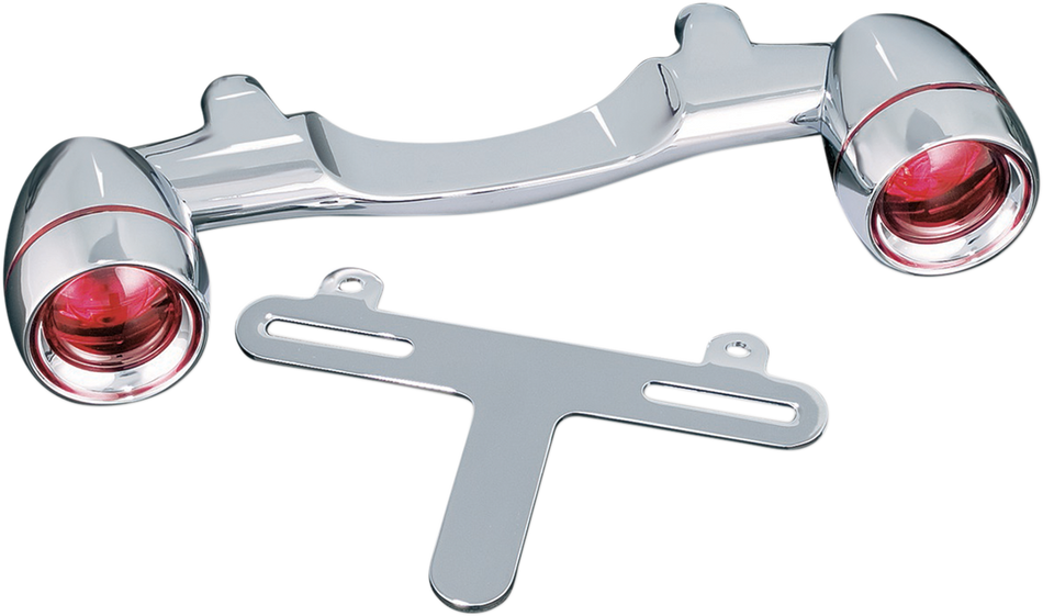 KURYAKYN Bullet Light Rear Turn Signal Bars - Chrome 2098