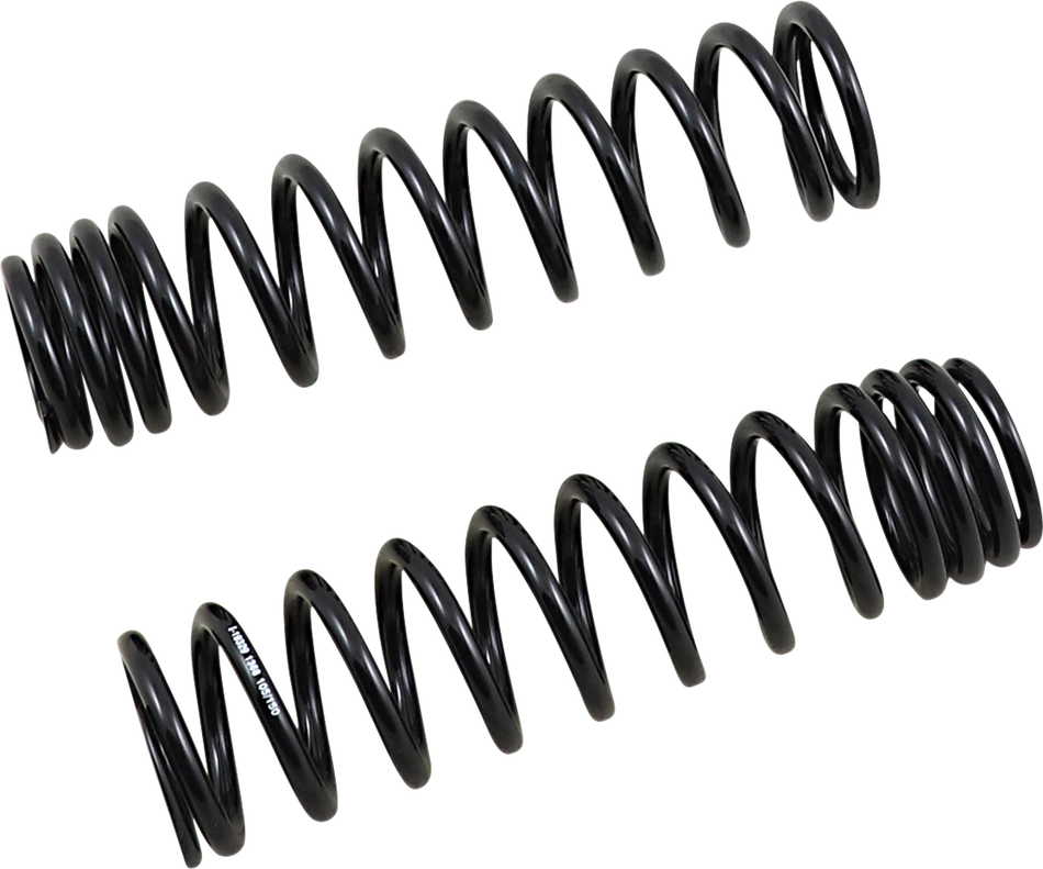 PROGRESSIVE SUSPENSION Shock Springs - 12-Series - Black - 105-150 lb/in 03-1368B