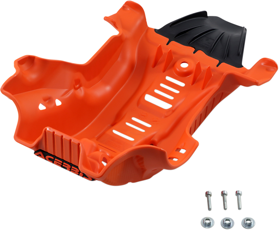 ACERBIS Skid Plate - Orange/Black - Gas Gas | Husqvarna | KTM 2736365225