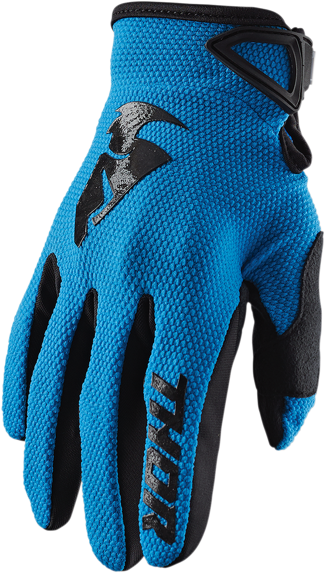 THOR Sector Gloves - Blue/Black - XL 3330-5863