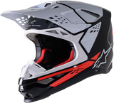 ALPINESTARS Supertech M8 Helmet - Factory - Black/White/Red - 2XL 8302922-1233-2X