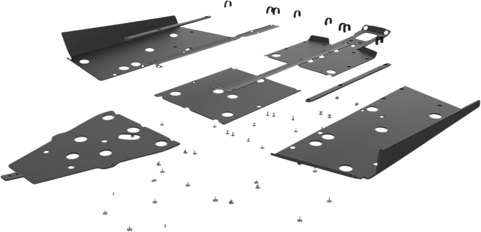 SEIZMIK Skid Plate - 2 Seat - General 76-10164KIT