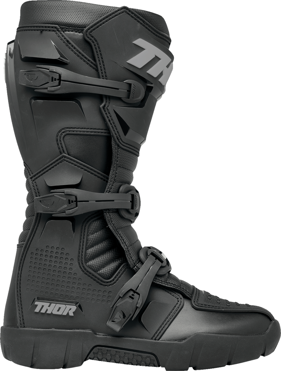 THOR Blitz XR Trail-Stiefel – Schwarz/Grau – Größe 9 3410-3129 