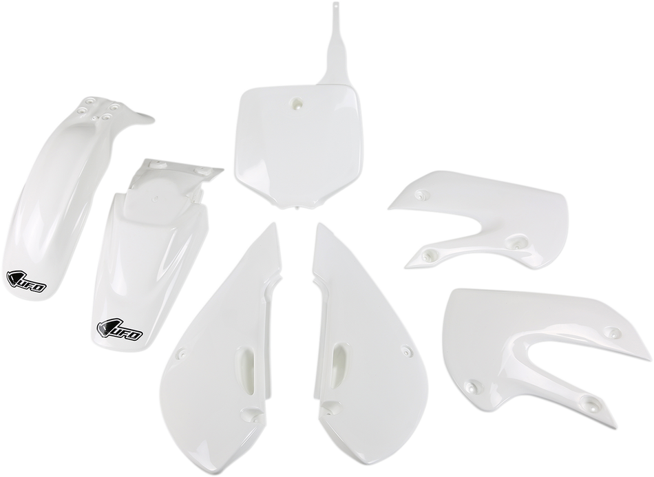 UFO Replacement Body Kit - White KLX 110 2002-2009 KA37002-047