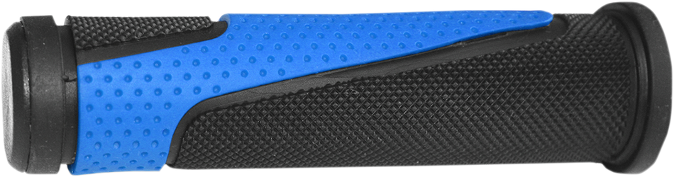 Puños PRO GRIP - 807 - Extremos abiertos - Azul claro/Negro PA080722NEAZ 