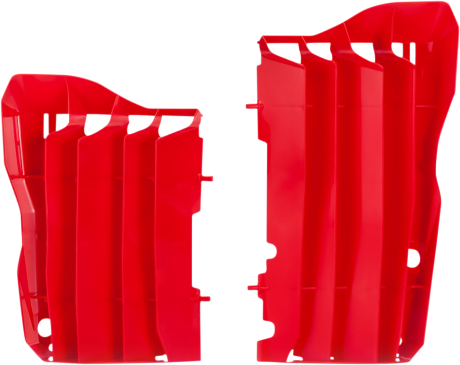 UFO Radiator Louvers - Red - CRF450 AC02456