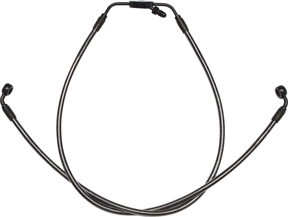 MAGNUM Lower Brake Line - Black Pearl 47024