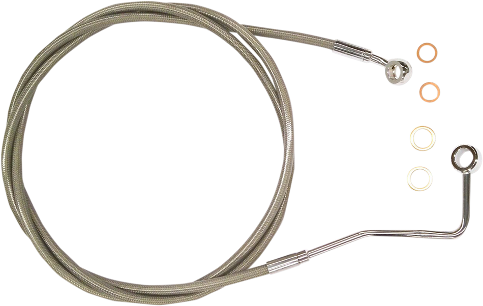 MAGNUM Brake Line - Upper - XR - Stainless Steel SSC1401-68