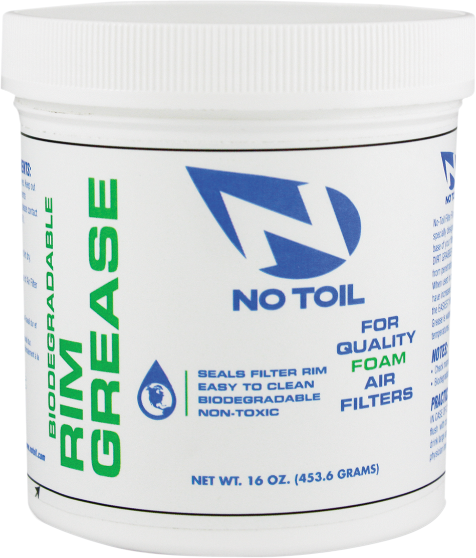 NO TOIL Filter Rim Grease - 16 oz. net wt. NT06