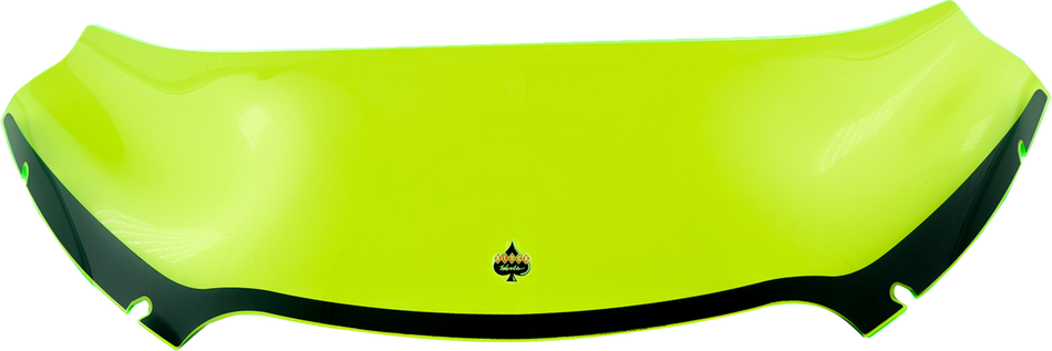 KLOCK WERKS Kolor Flare™ Windshield - 6" - Green Ice - FLTR KWW-01-0631