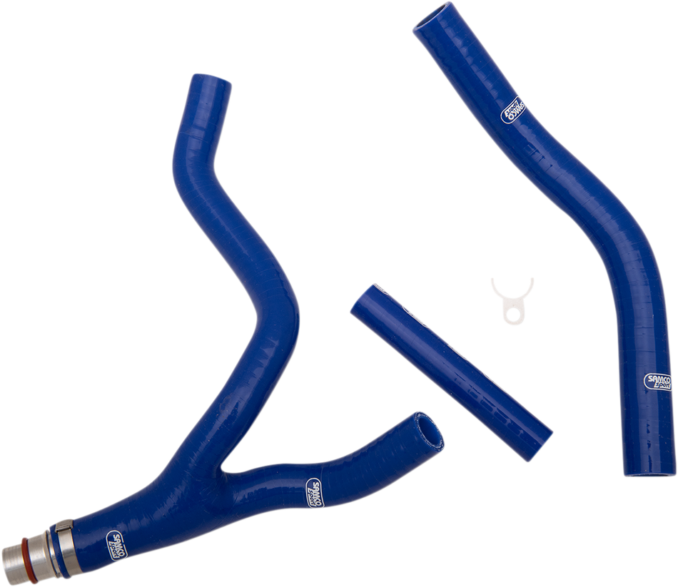 MOOSE RACING Race Fit Radiator Hose Kit - Blue - Yamaha YAM-64-BL