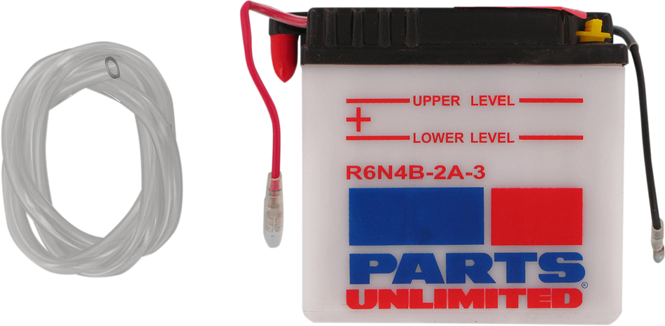 Parts Unlimited Conventional Battery 6n4b-2a-3