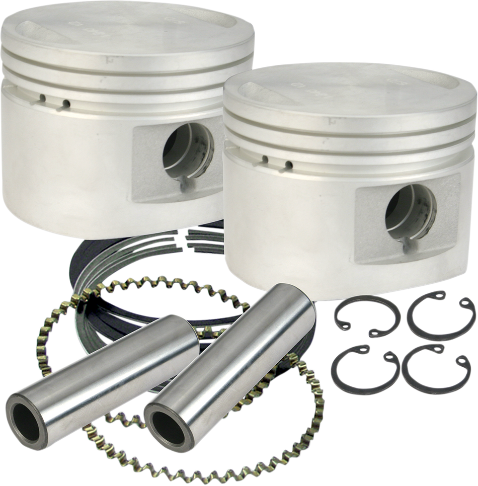 S&S CYCLE Piston Kit ACTUALLY CAST PISTONS 920-0026