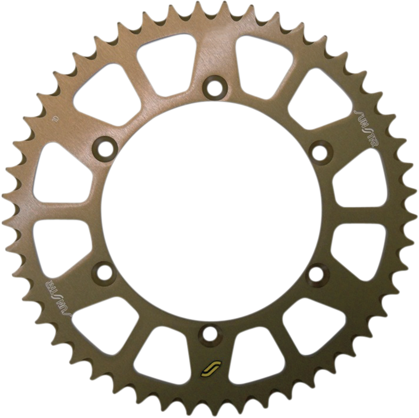 SUNSTAR SPROCKETS Rear Sprocket - 50-Tooth - Kawasaki - Gold 5-361950