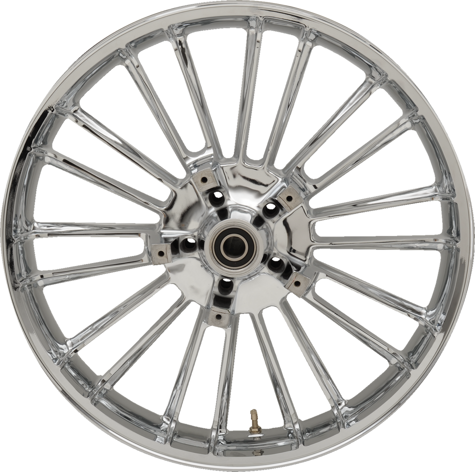 COASTAL MOTO Front Wheel - Atlantic - Dual Disc/No ABS - Chrome - 21"x3.50" - '00-'07 FL 3D-ATL213CH07