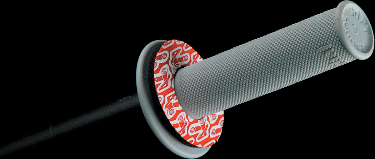 RENTHAL Puño Donutz - Rojo G186 