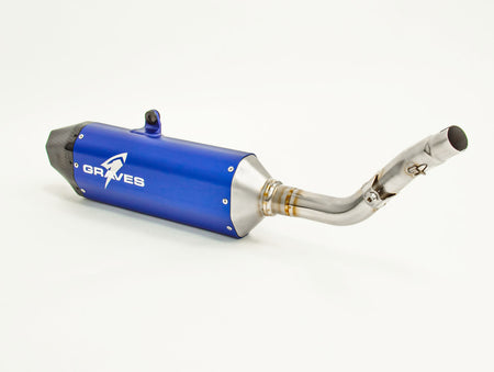 Graves motorsports Honda CRF300L Slip-on Exhaust EXH-21C3L-SOAB