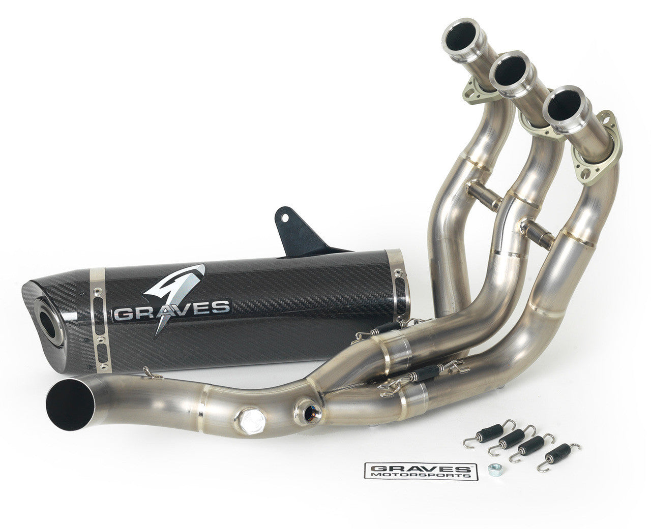 Graves motorsports yamaha fz09 fj09 xsr900 mt09 full ti exhaust system carbon